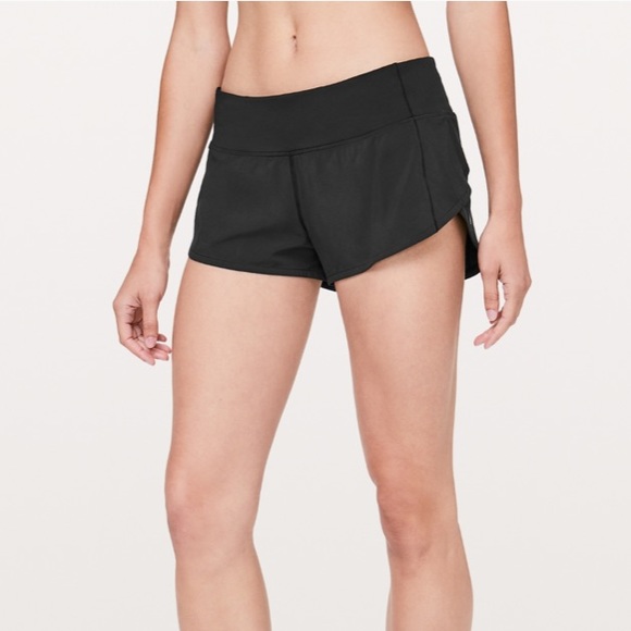 lululemon athletica Pants - COPY - 🍋Lululemon Black Speed Up 2.5” Shorts